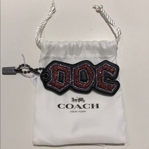 Leather Bag Tag Charm